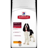 HILLS SP Adult Dog Medium Advance Fitness сухой корм для собак средних пород курица