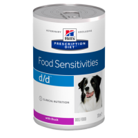 HILLS PD d/d Консервы для собак при пищевой аллергии со вкусом утки 370 гр