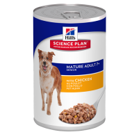 HILLS SP Mature Adult Dog Savoury консервы для пожилых собак 7+ курица 370 гр.