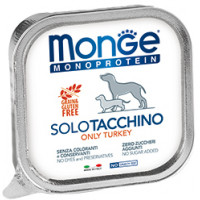 Monge Dog Monoprotein Solo консервы для собак паштет из индейки