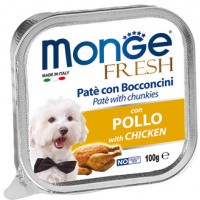 MONGE DOG FRESH консервы для собак курица 100 гр.