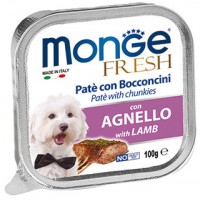 MONGE DOG FRESH консервы для собак ягненок 100 гр.