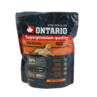 Ontario Low Activity-Lamb корм для собак с пониженной активностью Ягненок