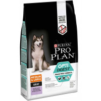 Proplan Dog OptiDigest Беззерновой корм для собак средних и крупных пород c чувствительным пищеварением Индейка  
