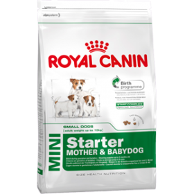 Royal Canin Mini Starter mother & babydog корм для щенков и лактирующих сук мелких пород