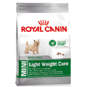 Royal Canin Mini light weight care корм для собак, предрасположенных к полноте