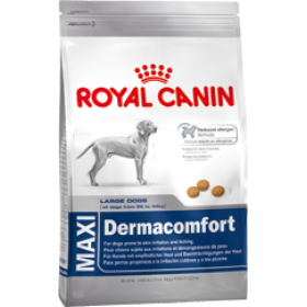 Royal Canin Maxi Dermacomfort корм для собак, склонных к кожным раздражениям и зуду 