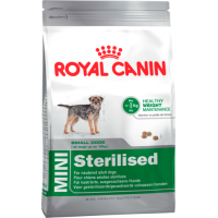 Royal Canin MINI STERILISED корм для взрослых стерилизованных собак мелких размеров старше 10 месяцев