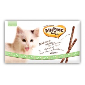 Pro pet мнямс лакомые палочки 13,5 см для кошек с уткой и кроликом 10х5 г