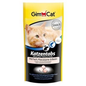 Gimcat Лакомство витаминизированное "Сырные ролики" Рыба и Маскарпоне для кошек, 40гр 