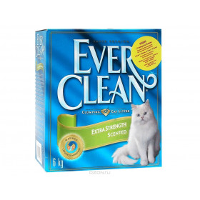 Ever Clean ES Scented наполнитель для кошачьего туалета с ароматизатором, зеленая полоска