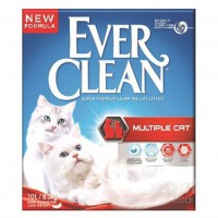 EVER CLEAN Multiple cat комкующийся наполнитель для нескольких кошек