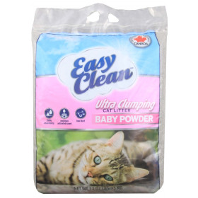 EASY CLEAN Baby Powder Scent глиняный комкующийся наполнитель, гипоаллергенный, ароматизированный