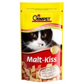 Gimpet лакомство Malt-Kiss для выведения комочков шерсти из ЖКТ для кошек