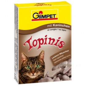 Gimpet витаминизированное лакомство Topinis для кошек с кроликом 180 шт.